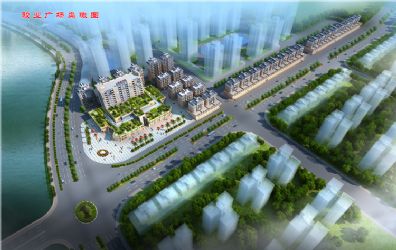 狂插美女的逼骏业广场效果图